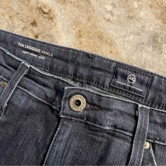 AG Adriano Goldschmied The legging Ankle Prima Dark Blue Slim Ankle Jean - Picture 2 of 8